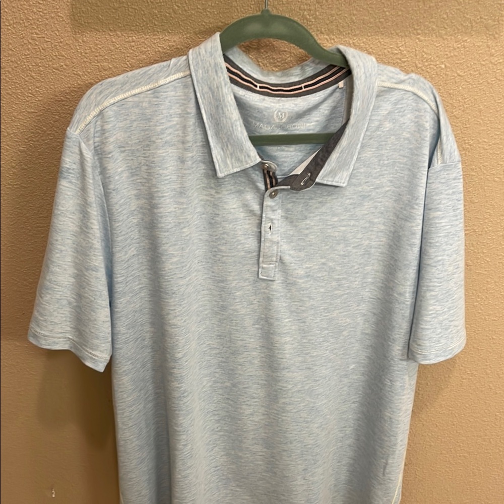 Light Blue Men's Polo Shirt